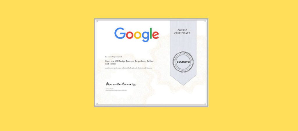 google sertifika